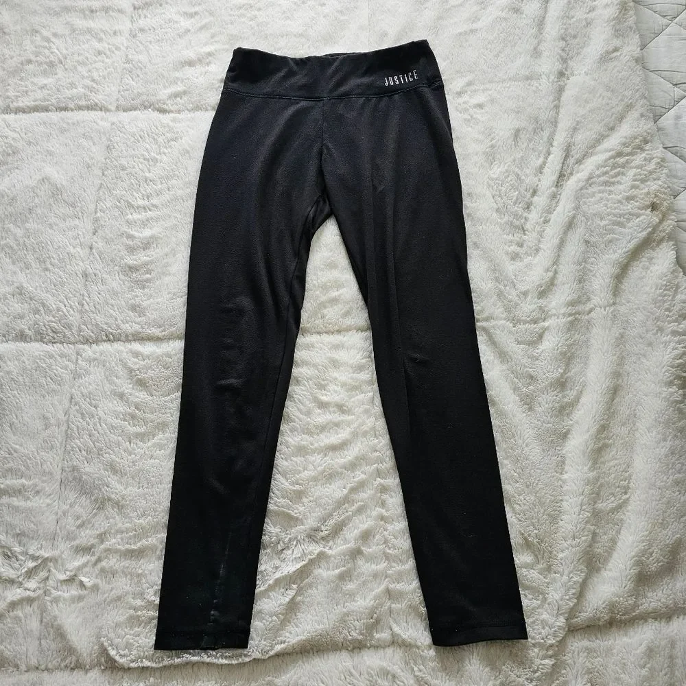 Kids Justice Black Leggings 14/16